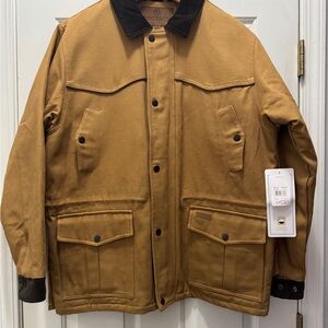 Men's Casual Western Jacket, Large